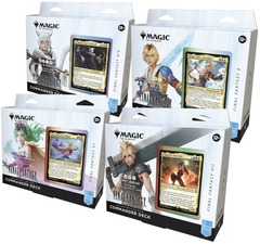 Final Fantasy Collector Commander Deck Set of 4